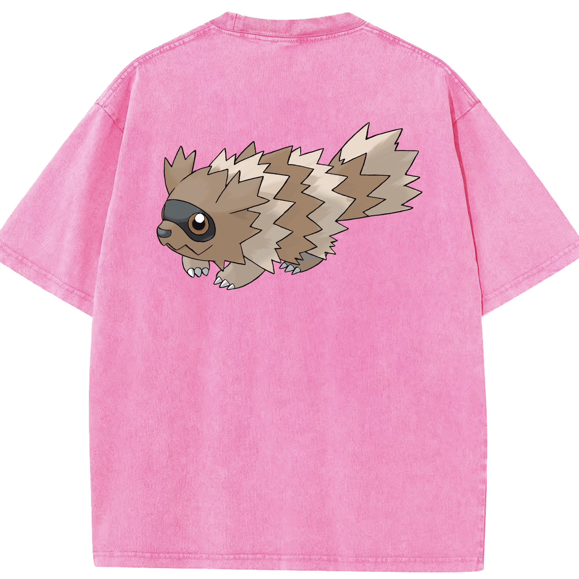 （画像用） ポケットモンスター Pokémon 綿100% ヴィンテージ風 半袖Tシャツ（背面プリント）